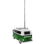 Caixa De Som Kombi 3W Usb Mp3 Fm Sd Card Verde WS-266 WS-266 XTRAD