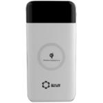 Carregador Portátil Wireless Sem Fio Bateria Power Bank 10000Mah 1 Entrada USB V8 Type-C Preto QI H-999 H-999 GENERICO