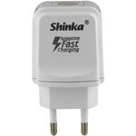 Carregador Turbo De Tomada 2.1A Com 2 Portas USB Fêmea Shinka SH-T007 SH-T007 SHINKA