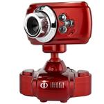 Web Cam Para Pc 16Mb Com Microfone Vermelho N-200MV - OEM N-200MV INFOKIT