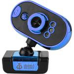 Web Cam Para Pc 16Mb Com Microfone Led Azul N-100MV - OEM N-100MV INFOKIT