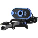 Web Cam Para Pc 16Mb Com Microfone Led Azul N-100MV - OEM N-100MV INFOKIT