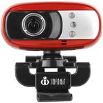 Web Cam Para Pc 16Mb Com Microfone Led Vermelho N-300MV - OEM N-300MV INFOKIT