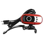 Web Cam Para Pc 16Mb Com Microfone Led Vermelho N-300MV - OEM N-300MV INFOKIT