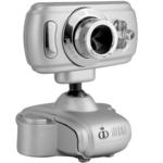 Web Cam Para Pc 16Mb Com Microfone Prata N-200MV N-200MV INFOKIT