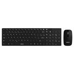 Kit Teclado E Mouse Wireless Preto EXBOM BK-S1000k BK-S1000k EXBOM