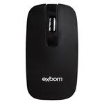 Kit Teclado E Mouse Wireless Preto EXBOM BK-S1000 BK-S1000F EXBOM