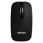Kit Teclado E Mouse Wireless Preto EXBOM BK-S1000k BK-S1000k EXBOM