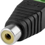 Conector Rca Femea Com Borne - Cftv Audio Video Rca GENERICO