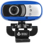 Web Cam Para Pc 16Mb Com Microfone led Azul N-300MV - OEM N-300MV INFOKIT