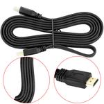 Cabo Hdmi 1,80MT 1.4 Com Malha Achatado Hdtv hdmi TOMATE