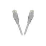 Cabo De Rede Patch Cord 2.5 Metros Cinza RJ45 CAT6 CY-PC2.5M-6-26-GY SECCON
