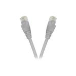 Cabo De Rede Patch Cord 2.5 Metros Cinza RJ45 CAT6 CY-PC2.5M-6-26-GY SECCON