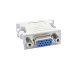 Adaptador DVI Macho Para VGA Fêmea 24+1 OEM EMENDA EMENDA GENERICO