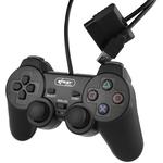 Controle 4 em 1 Para Pc Ps1 Ps2 Ps3 Com Fio USB Dualshok KP-5422 KP-5422 KNUP