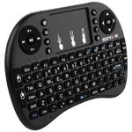 Mini Teclado Wireless Com Touchpad Preto Mini Teclado GENERICO