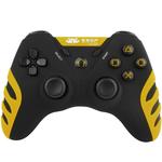 Controle 4 Em 1 Para Pc Ps1 Ps2 Ps3 Sem Fio Amarelo KP-4037 KP-4037 KNUP