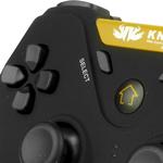 Controle 4 Em 1 Para Pc Ps1 Ps2 Ps3 Sem Fio Amarelo KP-4037 KP-4037 KNUP