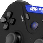 Controle 4 Em 1 Para Pc Ps1 Ps2 Ps3 Sem Fio Azul KP-4037 KP-4037 KNUP