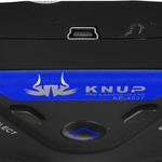 Controle 4 Em 1 Para Pc Ps1 Ps2 Ps3 Sem Fio Azul KP-4037 KP-4037 KNUP