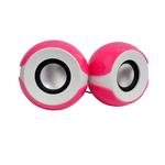 Caixa De Som 5W Rosa E Branco Exbom Cs-69 (Sem Embalagem) CS-69 EXBOM