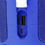 Caixa De Som Bluetooth 20W Pluse 3 Led Azul Pluse 3 GENERICO