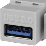 Keystone Branco Usb 3.0 Para Espelho SECCON Keystone Keystone SECCON