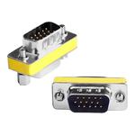 Emenda VGA Fêmea para VGA Macho Para Cabos VGA e RGB EMENDA VGA GENERICO