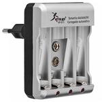 CARREGADOR DE PILHAS AA/AAA/9V KP-511 KNUP
