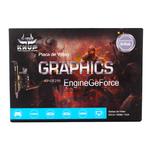 Placa De video graphics 64bit saidas de video DVI-D/HDMI/VGA KP-GT210 KP-GT210 KNUP