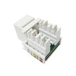 Keystone Jack Cat5E Rj45 Branco WT-2001C/W SECCON