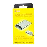 Case Gaveta para HD 2.5" Notebook SATA USB 3.0 , Transparente CGHD-35 EXBOM