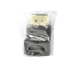 Adaptador HDMI Macho Para Fêmea 90 Graus 90 graus GENERICO