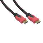 Cabo HDMI 5 Metros Niquelado Com Malha e Filtro 5MT SAQUINHO GENERICO