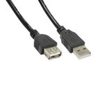 Cabo Extensor USB 2.0 Macho para Fêmea 3 Metros Y30 DEX