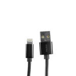 Cabo Para iPhone 1 Metro 2.1V USB Metal Preto SHINKA SJX-II-6S SJX-II-6S SHINKA