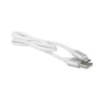 Cabo USB V8 Emborrachado 1.20 Metros Branco CB-V8-67 SHINKA