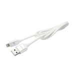 Cabo Para iPhone (lightning) 1.20 Metros Emborrachado Branco CB-IP-67 SHINKA