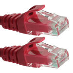 Cabo De Rede Patch Cord 2.5 Metros Vermelho RJ45 CAT6 CY-PC2.5M-6-26-RD SECCON