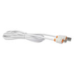 Cabo Para Type-C 2 Metros USB 2.1A Branco e Laranja MAKETECH LS-02 LS-02 MAKETECH MAKETECH