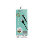 Cabo TYPE-C 1 Metro 3.0A USB 90 Graus Preto SHINKA CB-TPC-88 CB-TPC-88 SHINKA