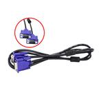 Cabo VGA Macho Para Macho Com Filtro 1.5 Metros OEM GENERICO
